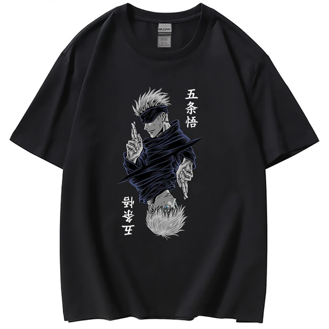 Summer Women’s T-Shirt Fashion Jujutsu Kaisen Satoru Gojo Anime Graphic Tees Shirts For women O-Neck Short Sleeve Female Clothes alx