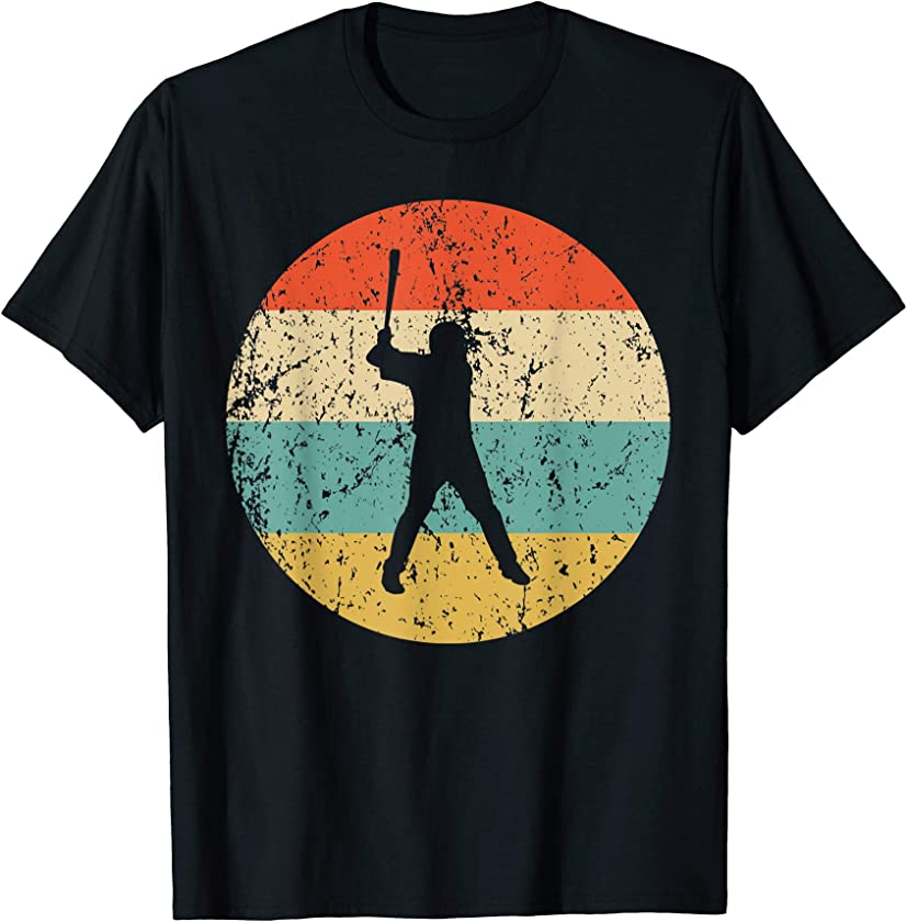 Baseball Shirt – Vintage Retro Baseball Player T-Shirt