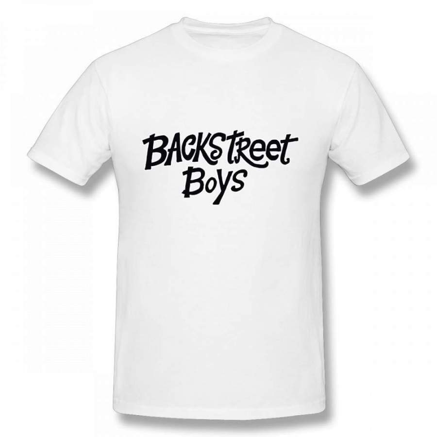 Williamwbutler Backstreet Boys Cotton Youth Men’S Pop T Shirt T-Shirt Short Sleeves White