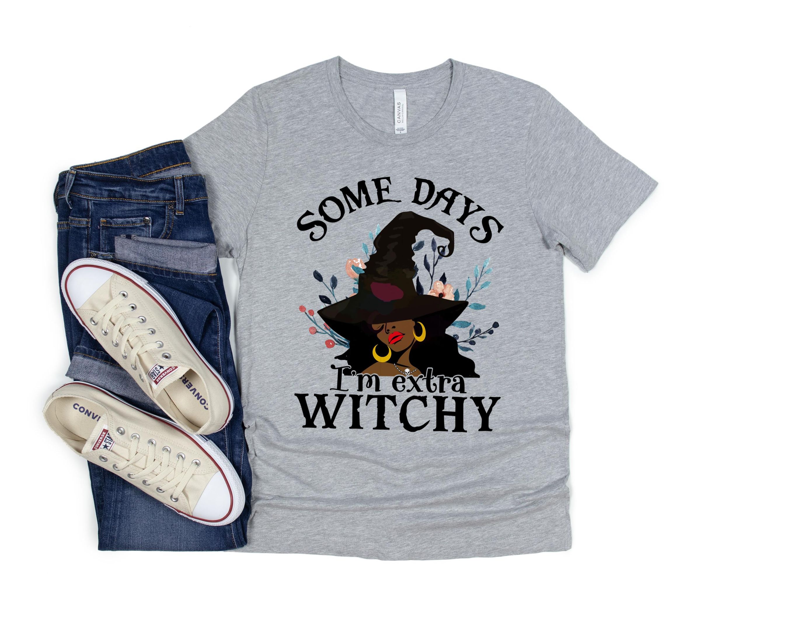 Some Day I’M Extra Witchy Shirt, Melenin Witch Shirt, Afro Witch Shirt, Black Woman Shirt