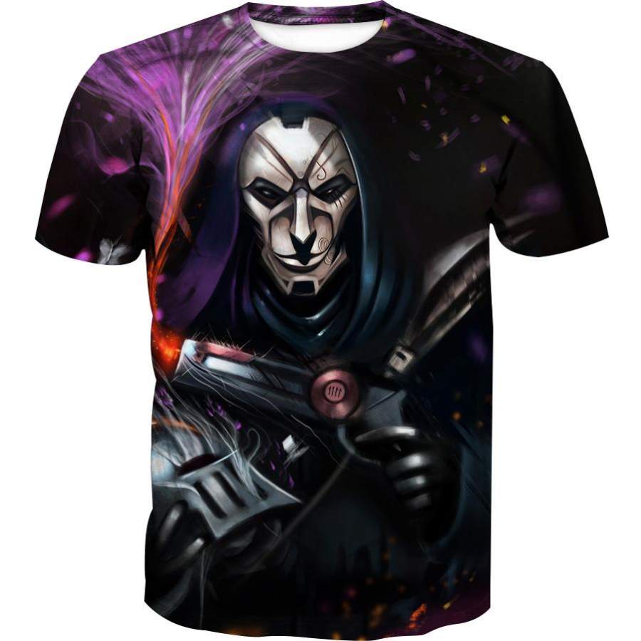 Jhin T-Shirt - League of Legends Jhin Clothing