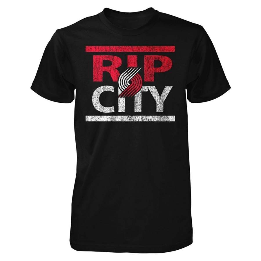 Portland Trail Blazers Rip City Mens T Shirt Short Sleeve T Shirt