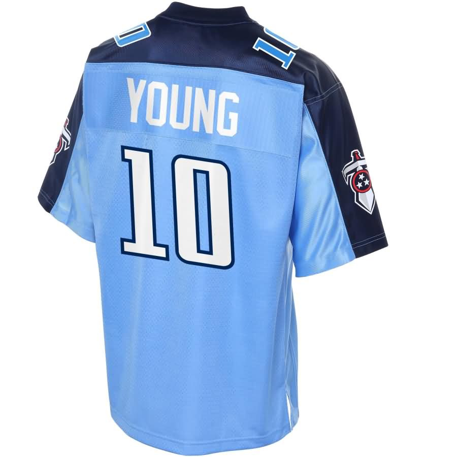 Vince Young Tennessee Titans NFL Pro Line Retired Player Jersey – Navy