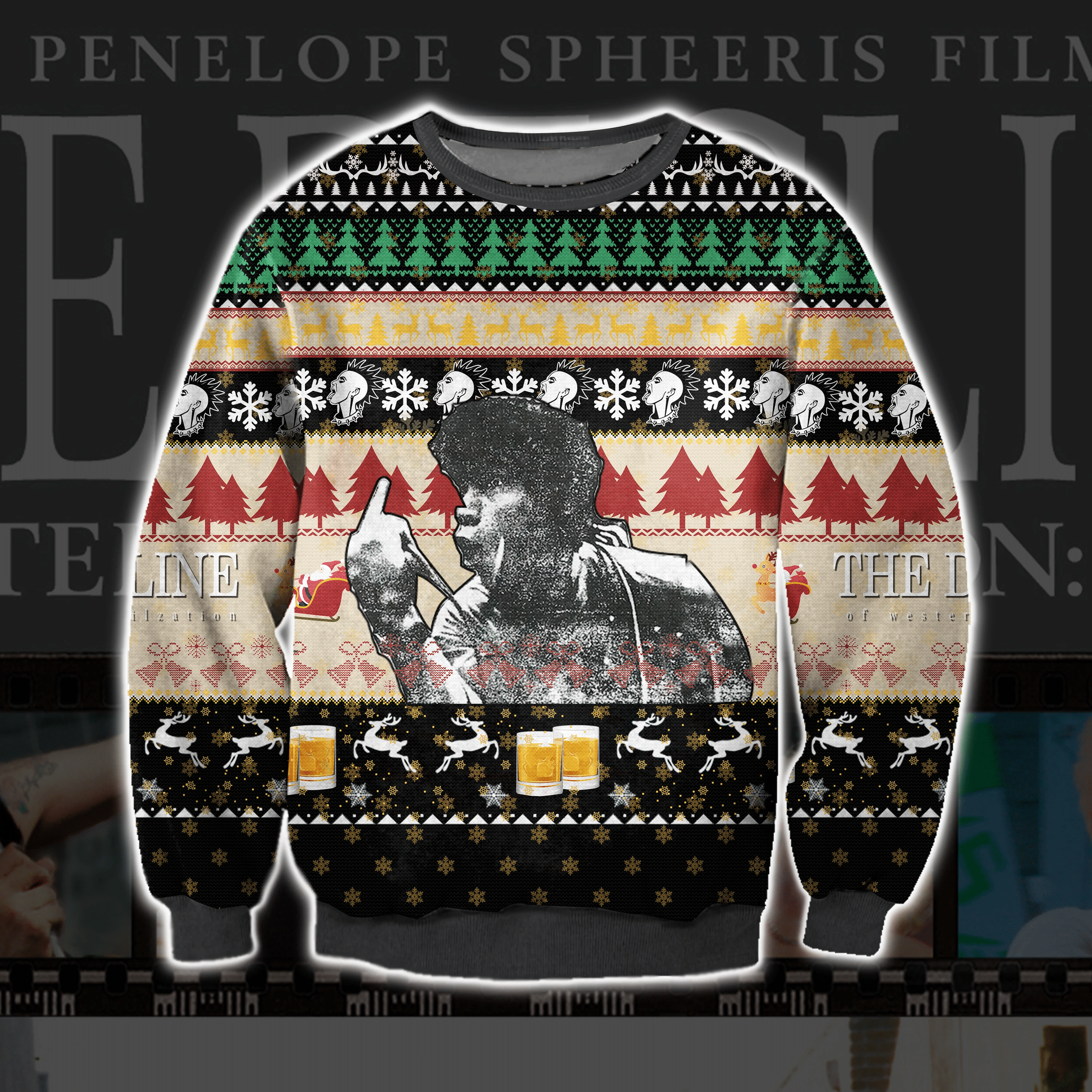 The Decline Of Western Civilization Ugly Sweater