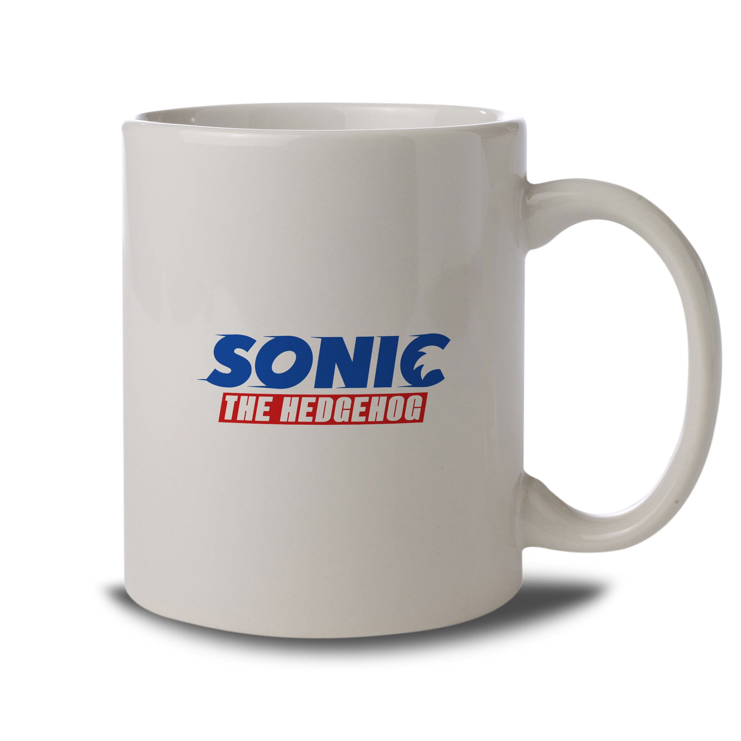 Sonic The Hedgehog Movie Logo Blue Mug