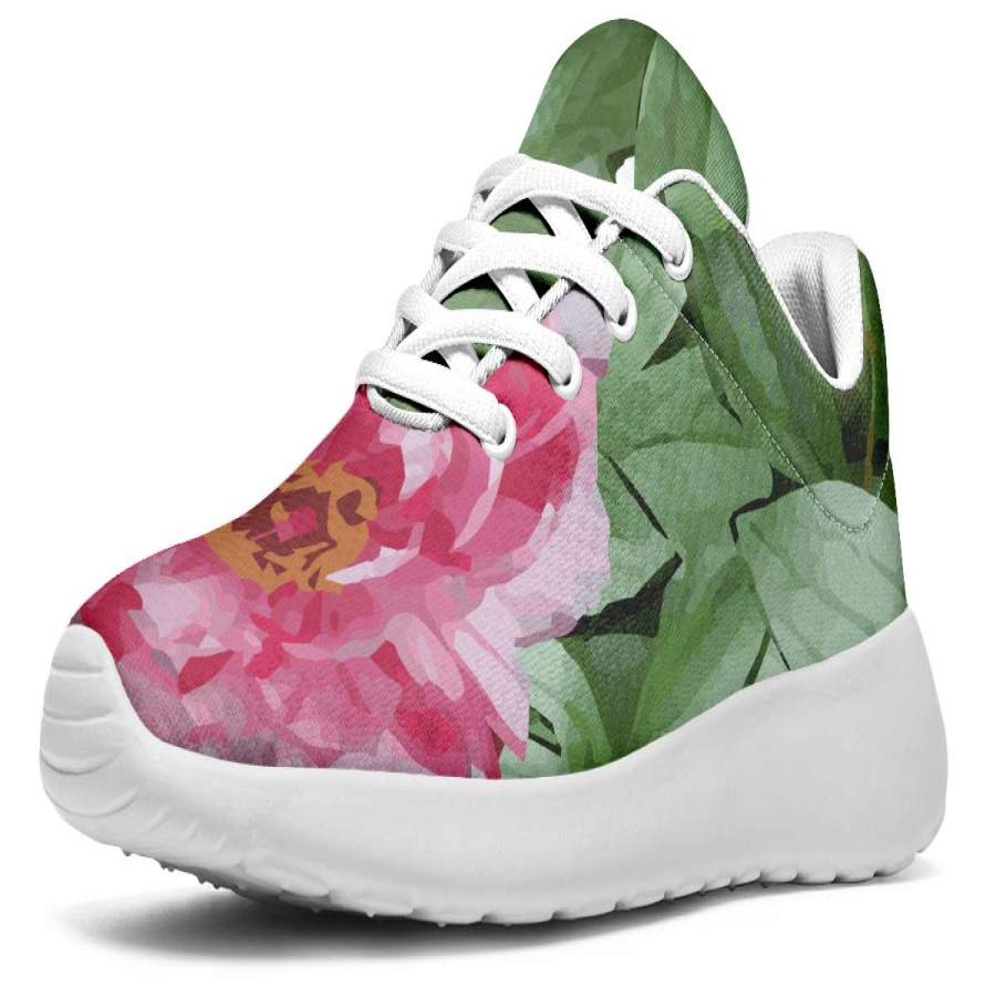 rejeena peony logo sneaker