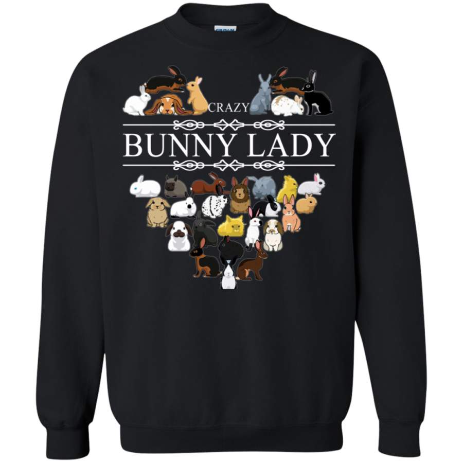 Crazy bunny lady lover Sweatshirt