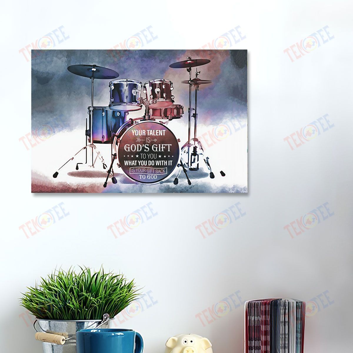 Canvas Art Prints Band Your Tanlent Is God’S Gift Art Print Home Decor Canvas