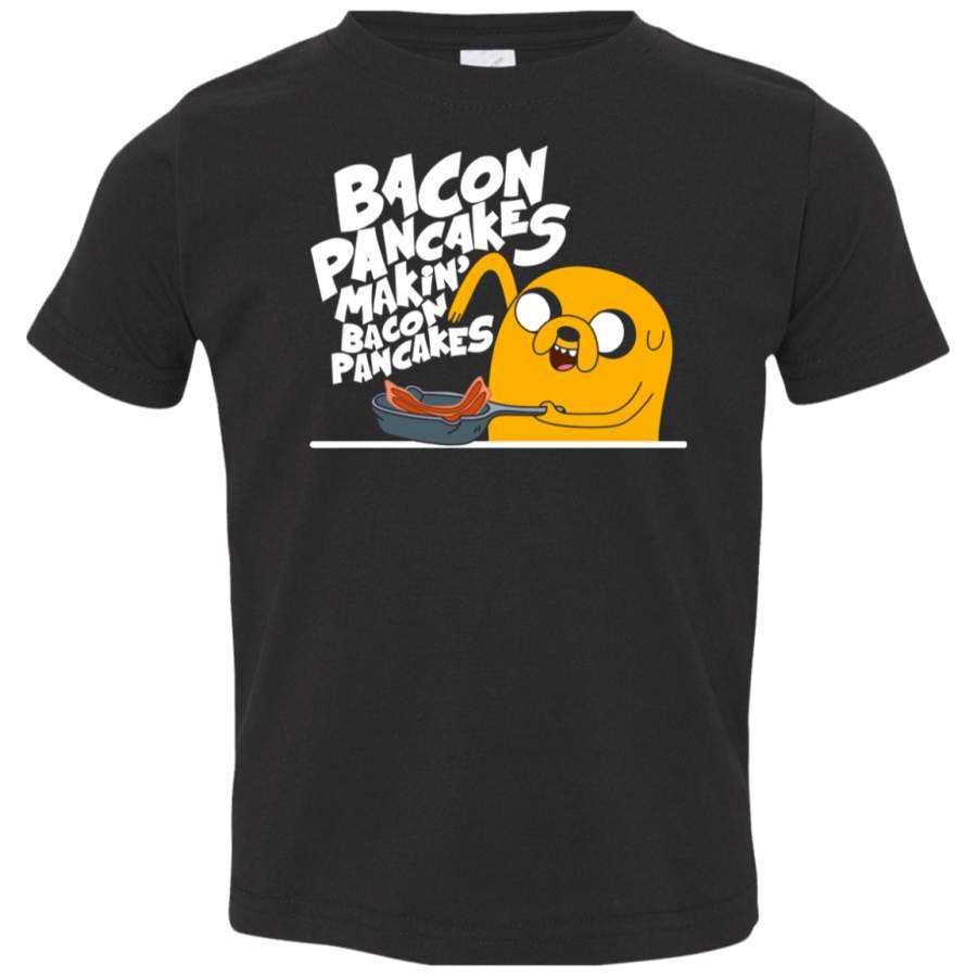 AGR Bacon Pancakes Toddler Jersey T-Shirt