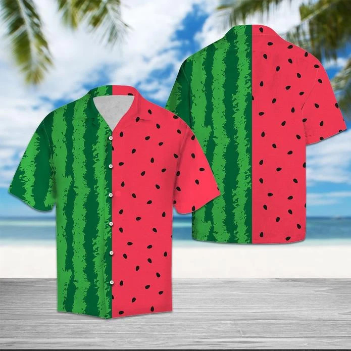 Watermelon Tropical Hawaii Shirt Unisex Adult Ha44408