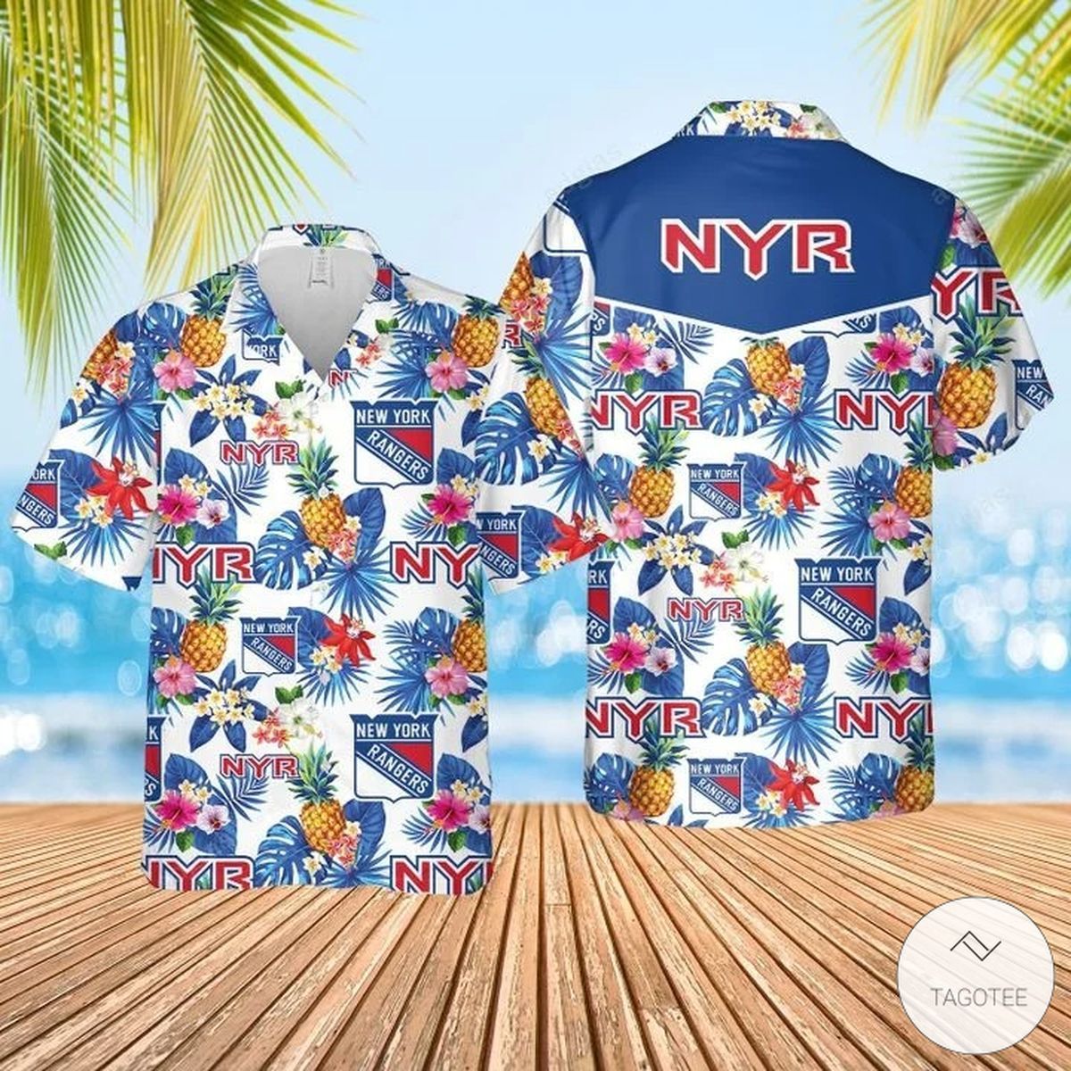 New York Rangers Team Hawaiian Shirt Unique Design