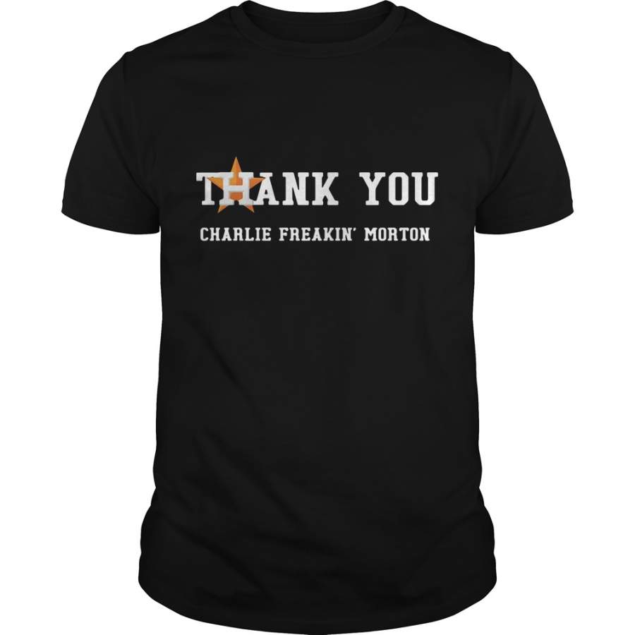 Houston Astros Thank you Charlie Freakin’ Morton T-Shirt