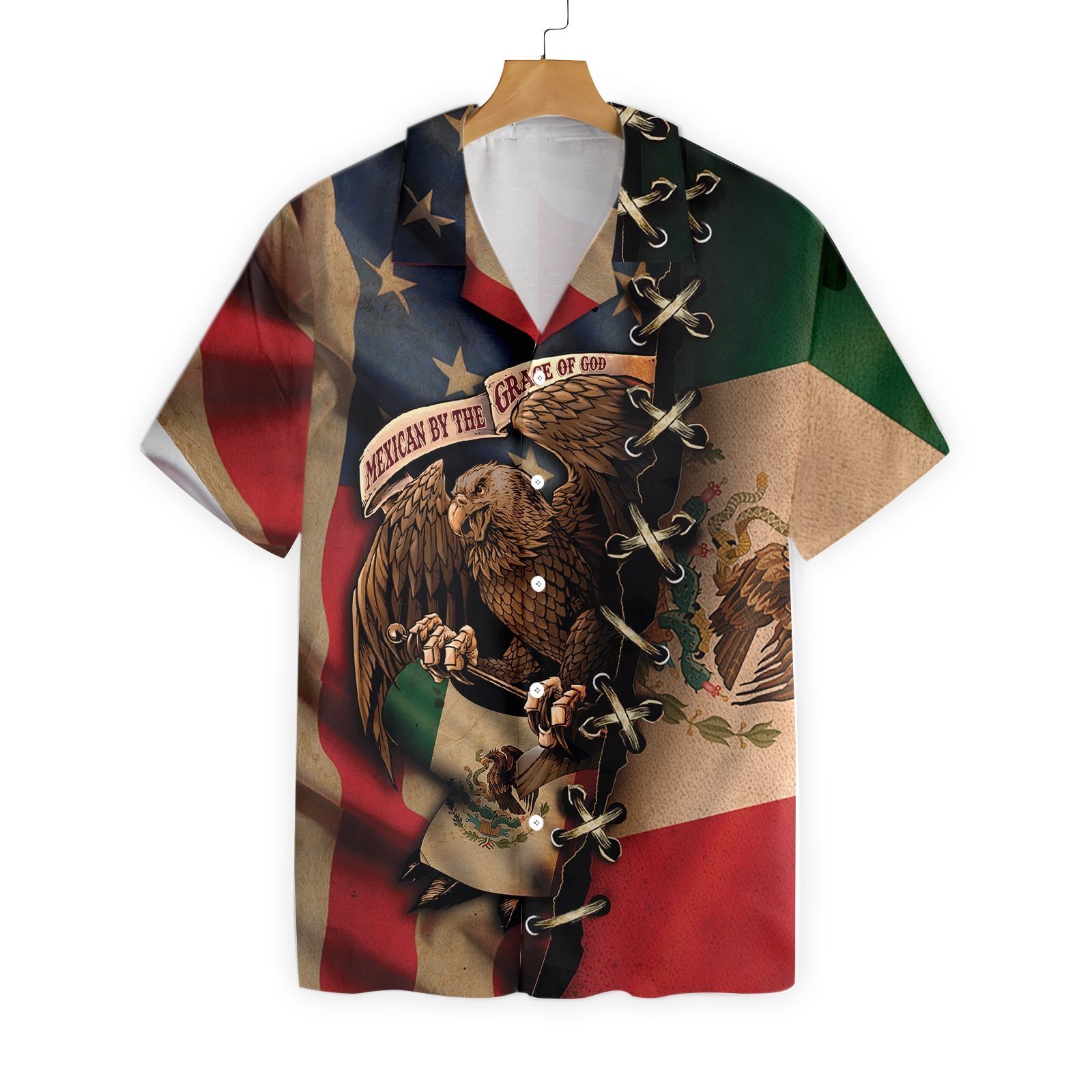 Apayprint – Mexican By The Grace Of God Hawaiian Shirt