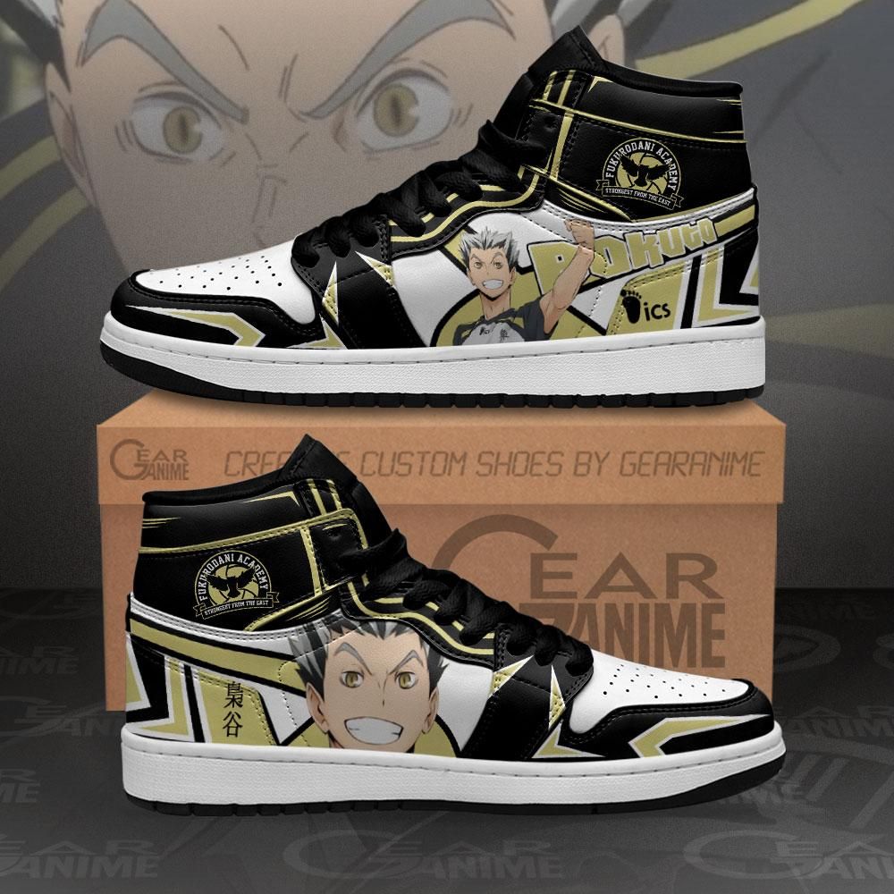 Fukurodani Bokuto Koutaro Haikyuu Anime Mn10 Air Jordan Shoes Sport Sneakers