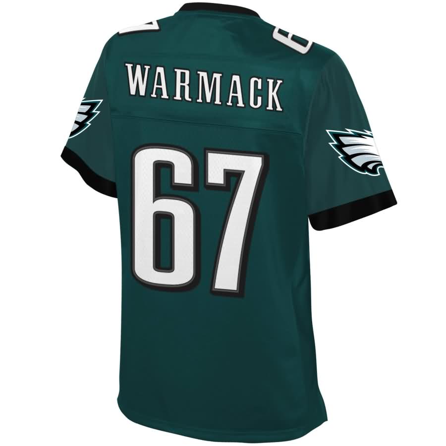 Chance Warmack Philadelphia Eagles NFL Pro Line Womens Player Jersey – Midnight Green