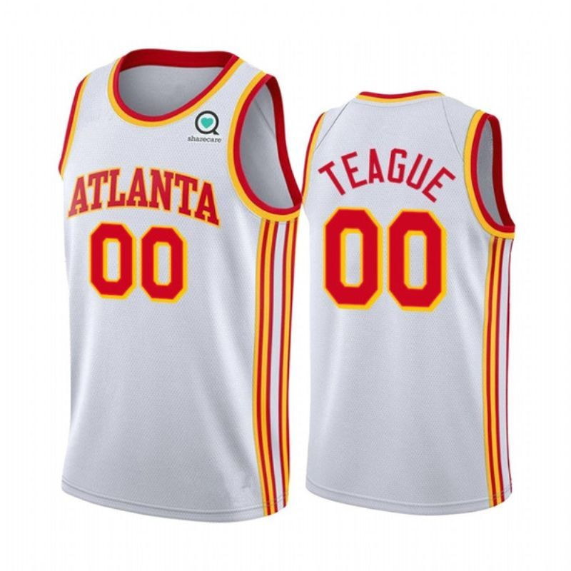 Atlanta Hawks Jeff Teague #00 2020 NBA New Arrival White Jersey