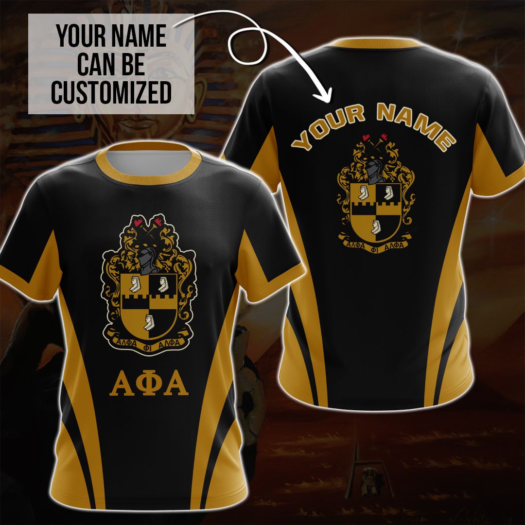 Alpha Phi Alpha Custom Name T-shirt V2