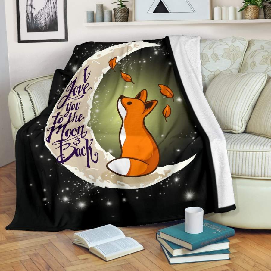 Cute Fox Premium Blanket