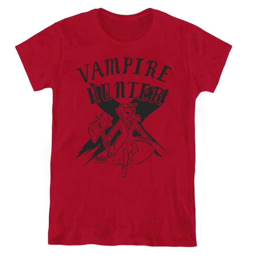 Adventure Time Vampire Hunter Women’s 18/1 Cotton Short-Sleeve T-Shirt