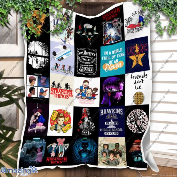 Stranger Things Quilt Blanket For Fans