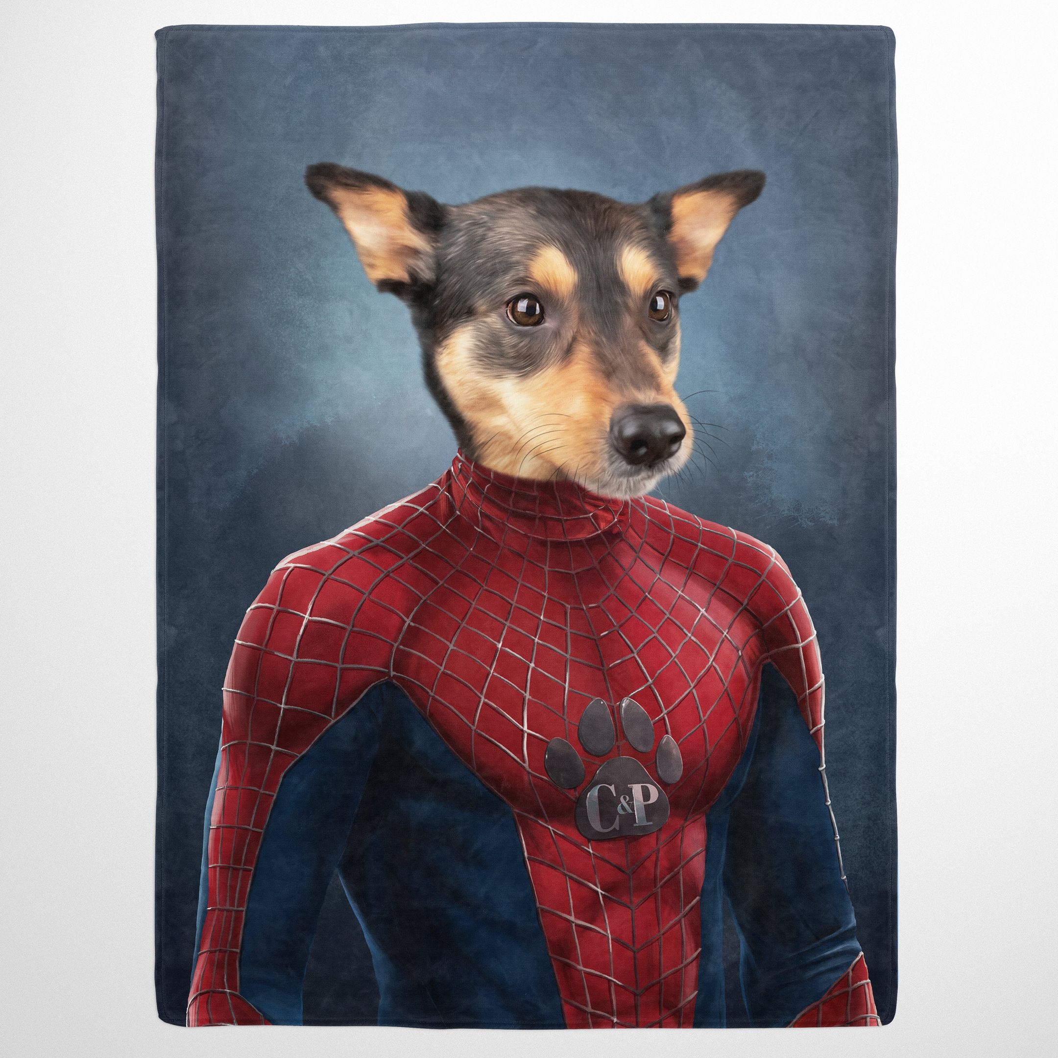 The Spiderpet spiderman costume Custom Pet Quilt Blanket