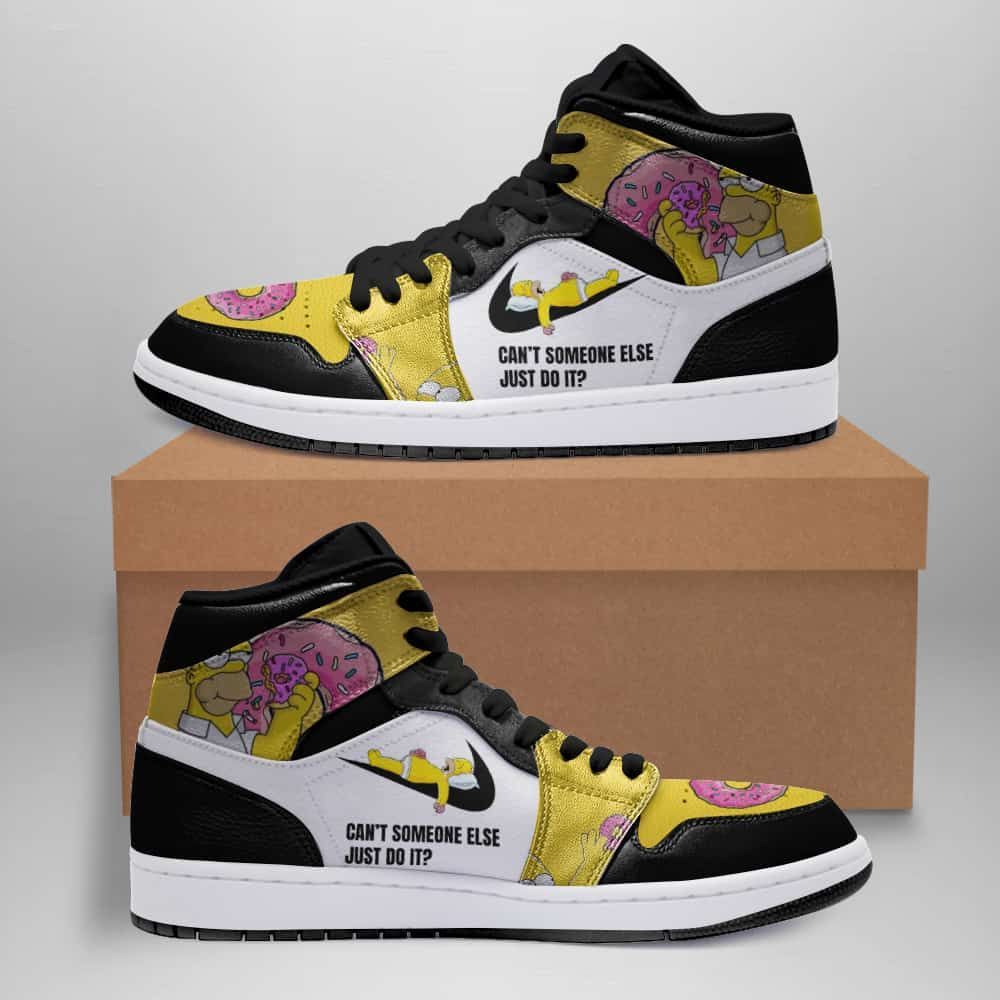 The Simpson Cant Someone Else Just Do It Air Jordan Shoes Sport Custom Sneakers