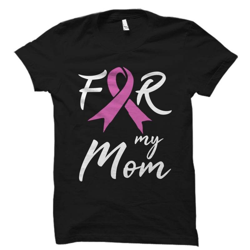 Crushtee Breast Cancer Awareness Shirt for Breast Cancer Awareness Gift Pink Ribbon Shirt Breast Cancer Shirt against Breast Cancer For Mom Shirt Long Sleeve Hoodie