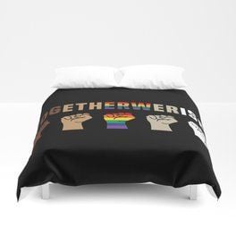 Black Lives Matter Together We Rise Equality Shirt Bedding Set Rbsmt Nofhbnm