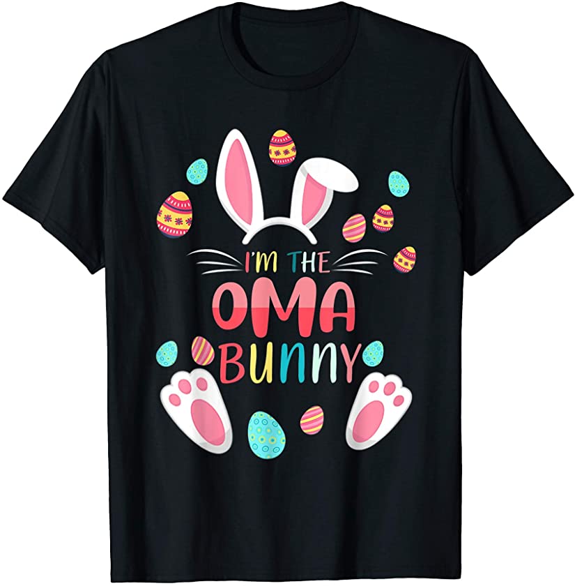 I’m The Oma Bunny Matching Family Easter Party T-Shirt