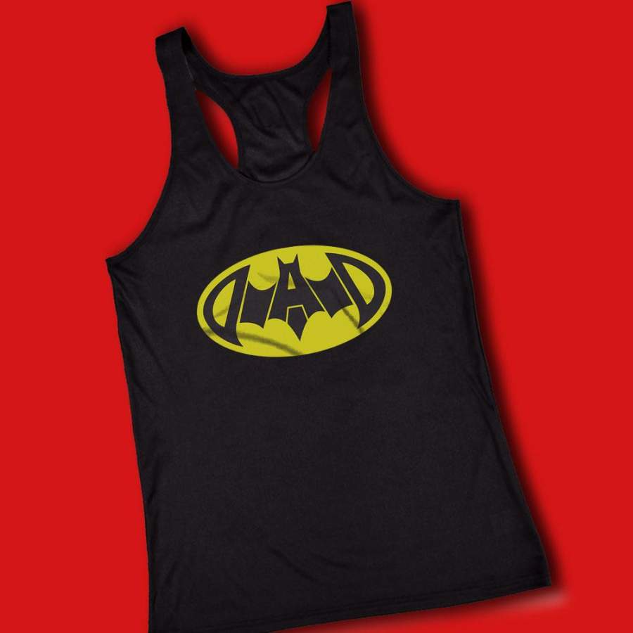 Batdad Logo Batman Superhero Women’S Tank Top