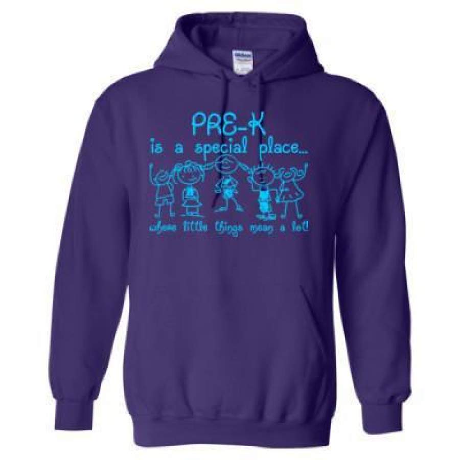 AGR Pre K Is A Special Place Where Little Things Mean A Lot – Heavy Blend™ Hooded Sweatshirt