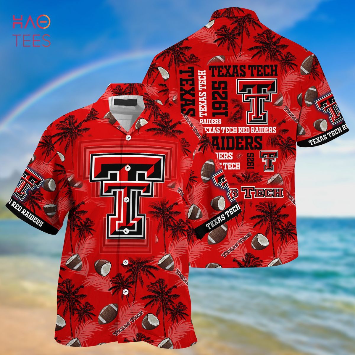 NCCA Texas Tech Red Raiders Est 1925 Trendy Hawaiian Shirt Aloha Shirt