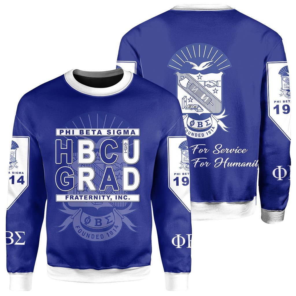 Masonstars Sweatshirt – Phi Beta Sigma Sweatshirt HBCU Style J1