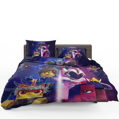 The Lego Movie 2 The Second Part Movie Aquaman Batman Superman 3D Customize Bedding Set Duvet Cover Bedroom Set