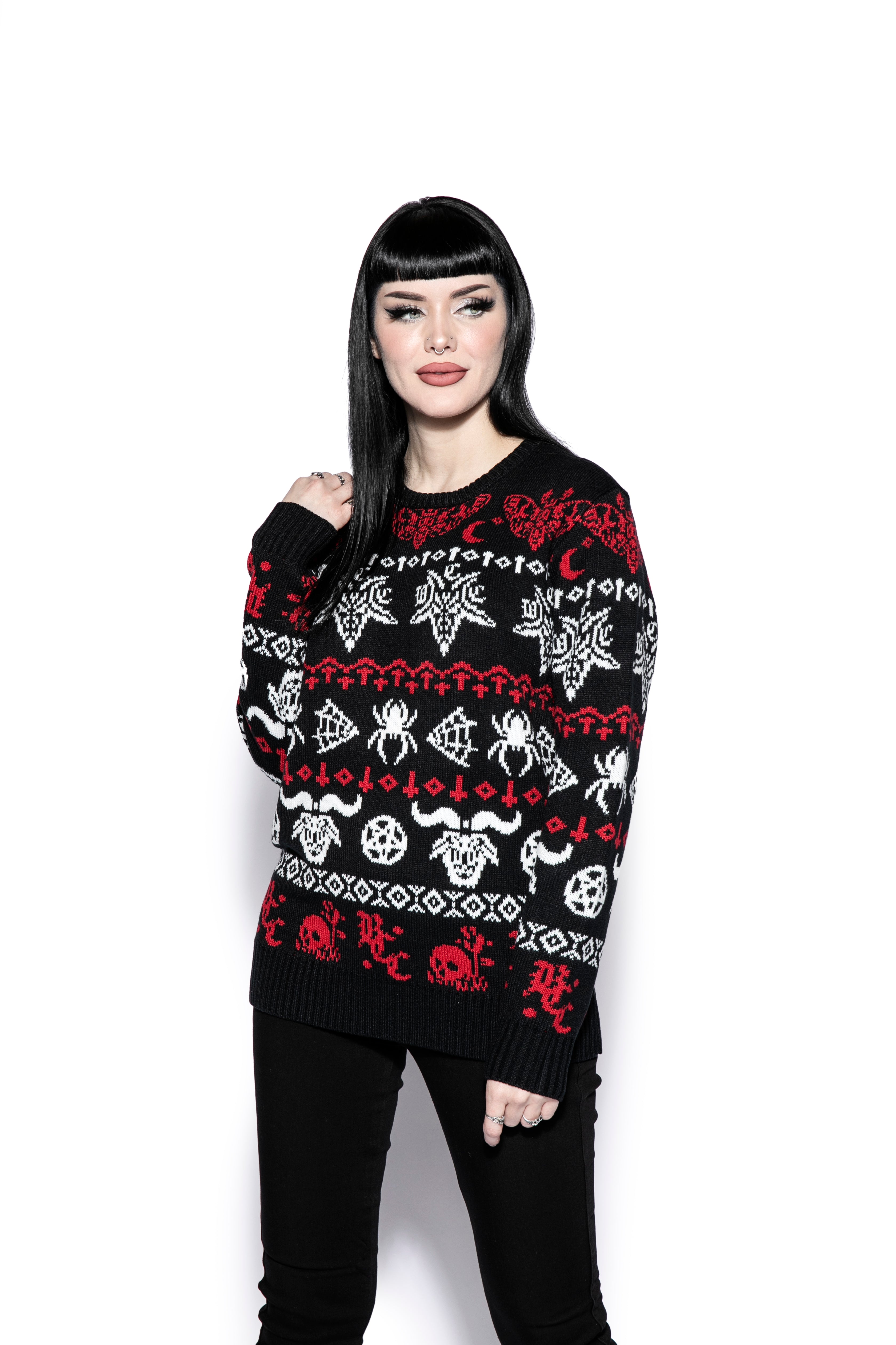 “O Unholy Night” Ugly Sweater