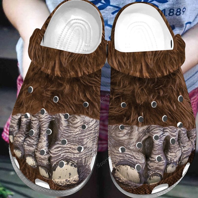 Funny Bigfoot Clogs Shoes