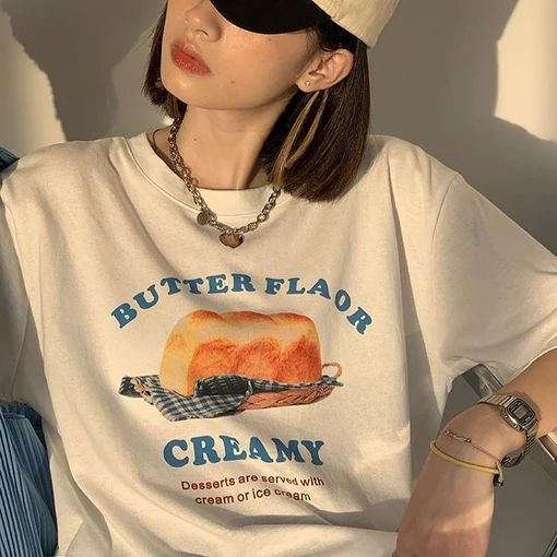 Butter Flaor Creamy T-shirt