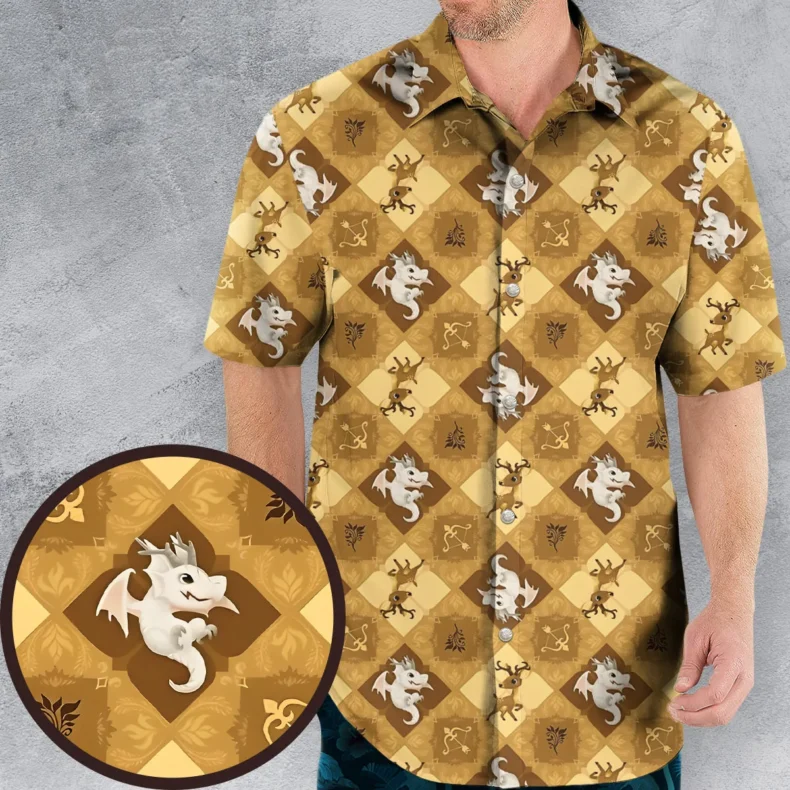 Golden Deer Fire Emblem Hawaiian Shirt
