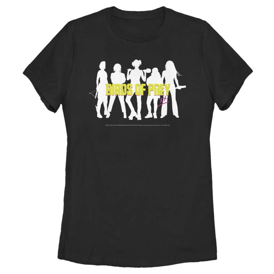 Birds of Prey Women’s Harley Quinn’s Team  T Shirt