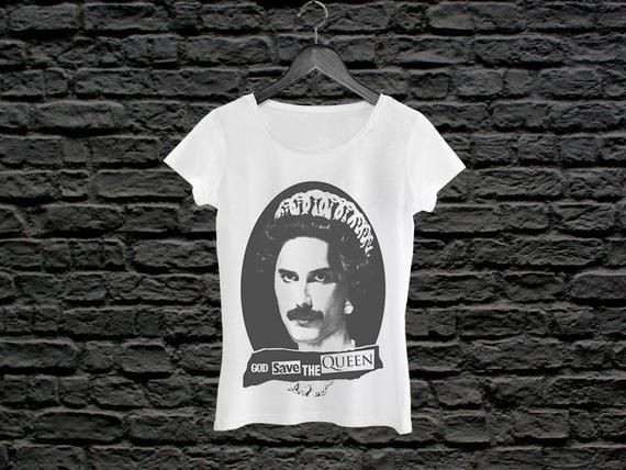 Freddie Mercury Save The Queen Woman Shirt