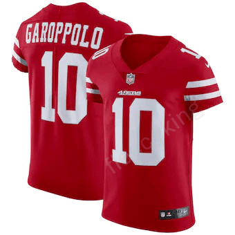 Jimmy Garoppolo San Francisco 49Ers Alternate Vapor Untouchable Elite Scarlet 3D Jersey