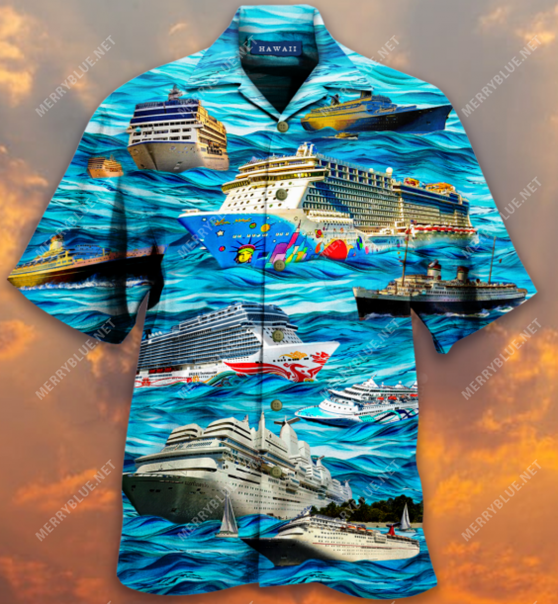 All I Need Is Love And A Cruise Or Two Or More Unisex Hawaiian Shirt