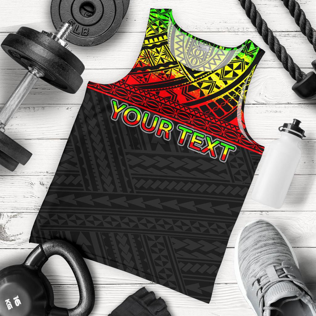 American Samoa Custom Personalised Men’s Tank Top – Polynesian Reggae – BN01