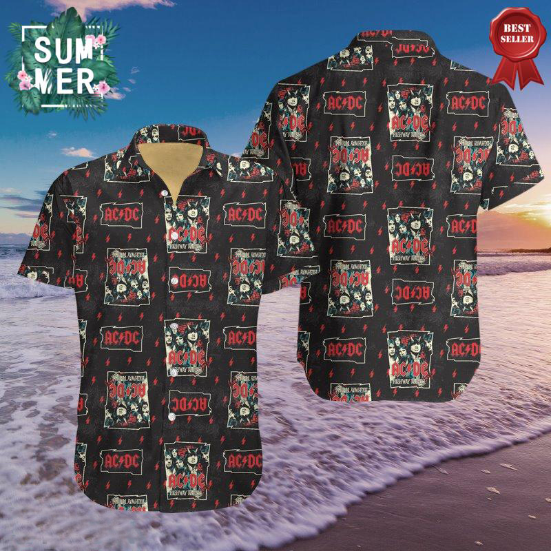 Ac Dc Aloha Shirt, Hawaiian Shirt 0410