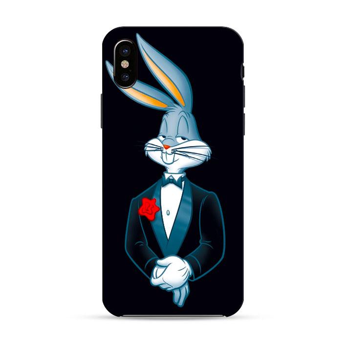 Bugs Bunny Black Iphone X 3D Case | Black