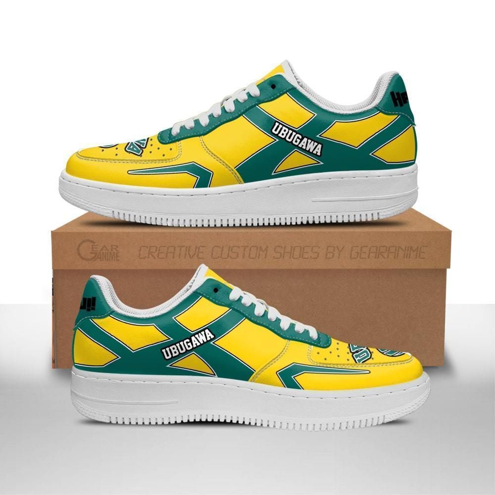 Haikyuu Ubugawa High Uniform Haikyuu Air Force Shoes Sneakers Custom Anime