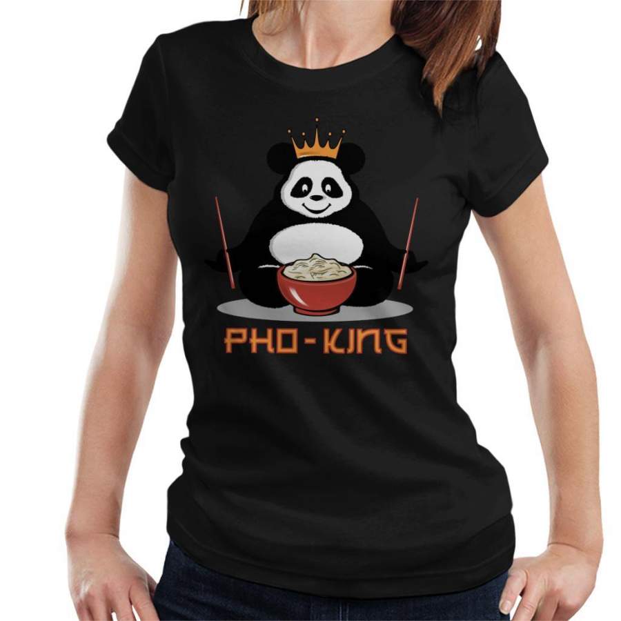 Pho King Panda Women’s T-Shirt