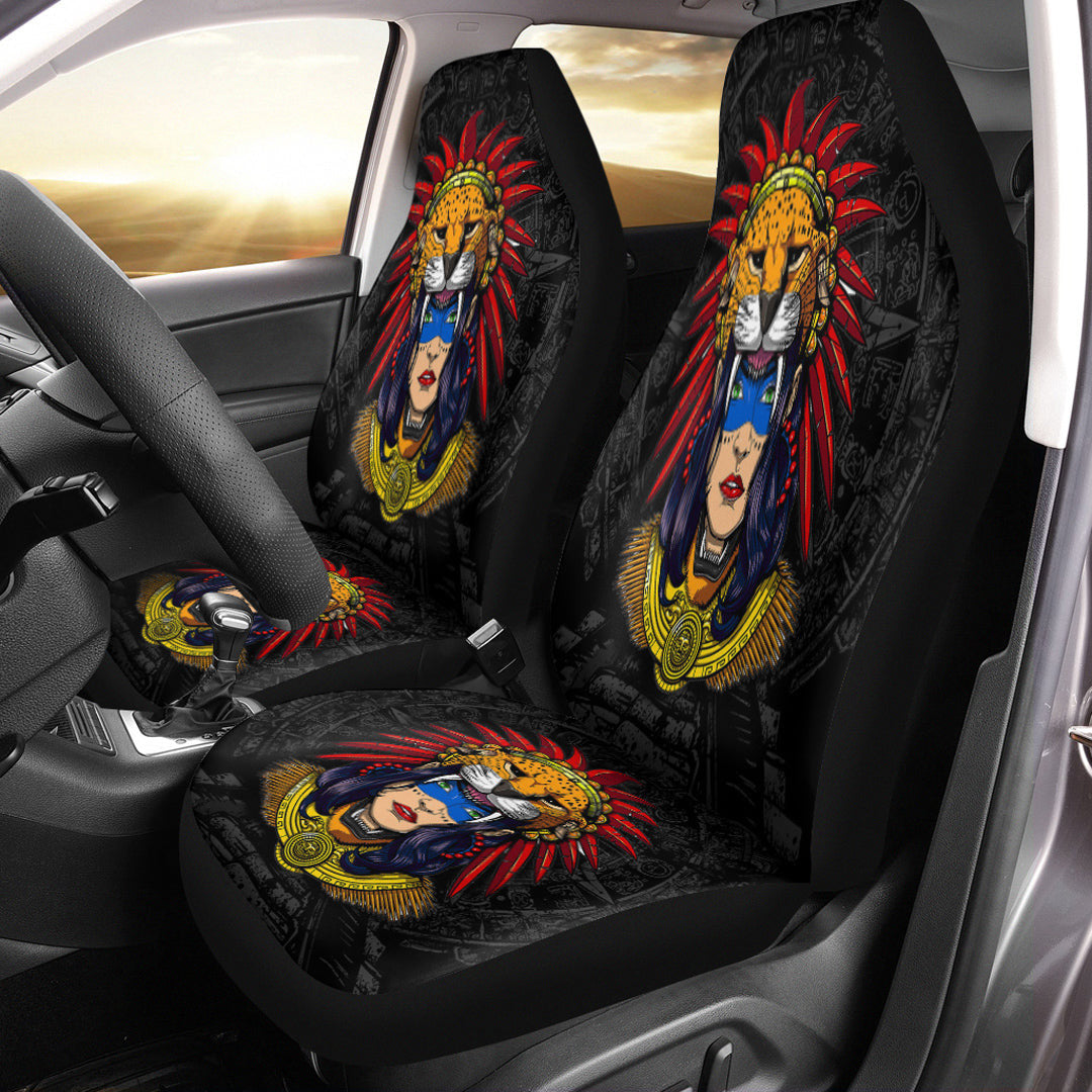 Themazicc Car Seat Covers – Aztec Jaguar Women Car Seat Covers A7