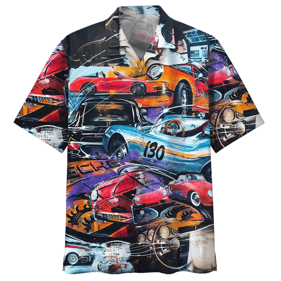 Racing Car Hawaii Shirt Unisex Adult Ha24355