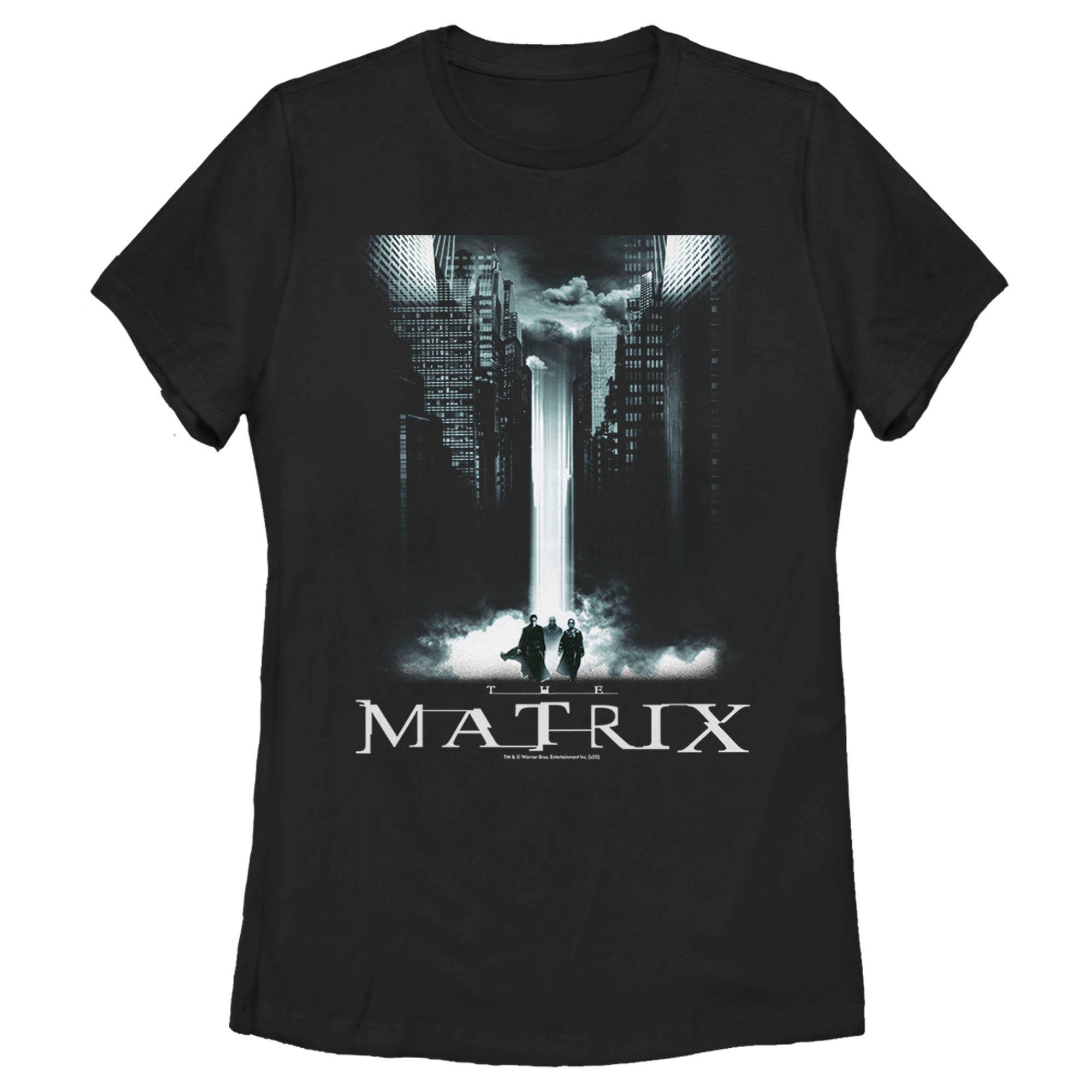 The Matrix Women’S Cityscape Poster  T-Shirt